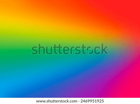 Rainbow gradient blurred spectrum RGB colorful wallpaper background