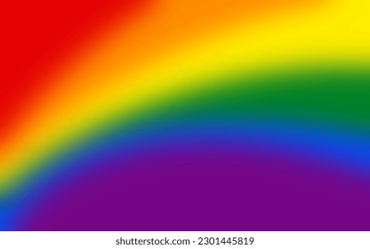LGBT Pride concept multicolor