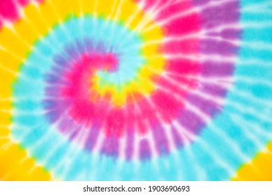 rainbow pastel tie dyed swirl seamless pattern 
