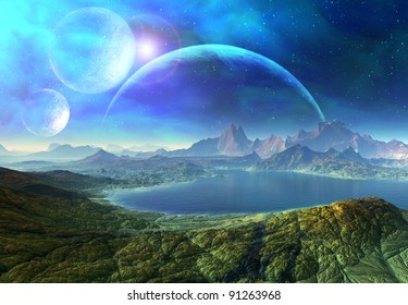 340,124 Fantasy planet Images, Stock Photos & Vectors | Shutterstock