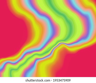 Rainbow Striped Trippy Wallpaper Background 