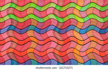 Rainbow Stripes background