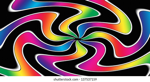 Rainbow Waves