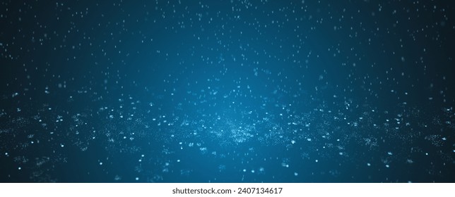 Rainfall rain drops closeup bouncing on the floor, copy space illustration background.	
