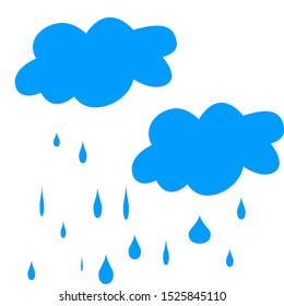 It Rains Through The Clouds Png  Hd