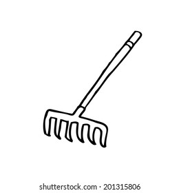 Rake Icon Stock Illustration 201315806 | Shutterstock