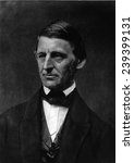 Ralph Waldo Emerson (1803-82) American writer who espoused Transcendentalism.