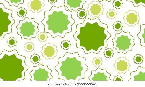  Ramadan Mubarak Eid al-Fitr pattern background illustration with lantern
