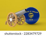 Ramadan Oregon With Cannon 3D Rendering