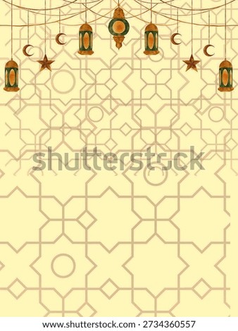 ramadan pattern beautiful, beautiful, good for use in anything, especially for things related to the month of Ramadan