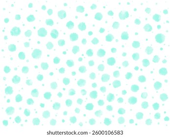 Randomly arranged irregular polka dots Ice and bubbles