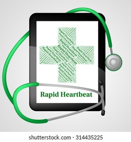 Rapid Heartbeat Meaning High Speed And Tachycardia