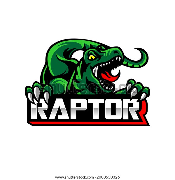 Raptor logo for sports\
team
