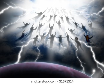 The Rapture Of People Out Of The World