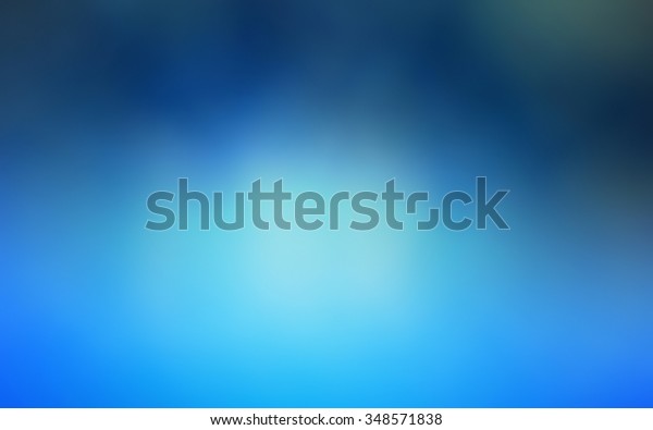 Raster Abstract Light Blue Blurred Background Stock Illustration 348571838