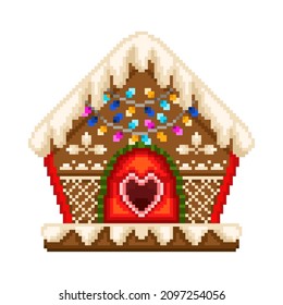 Raster Graphics Cross Stitch House