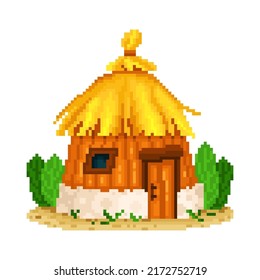 Raster Graphics Cross Stitch House