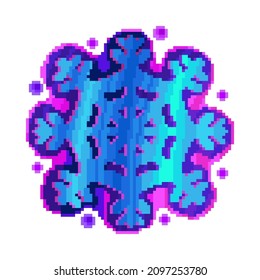 Raster Graphics Cross Stitch Snowflake