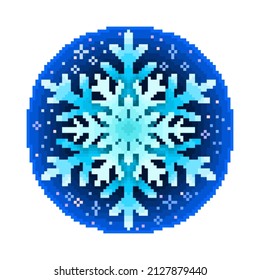 Raster Graphics Cross Stitch Snowflake