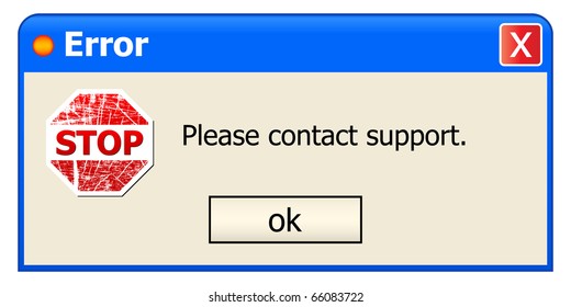 23,974 Error message computer Images, Stock Photos & Vectors | Shutterstock