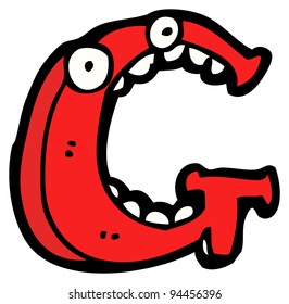 Cute Black Monster Emotions On Grunge Stock Vector (Royalty Free ...