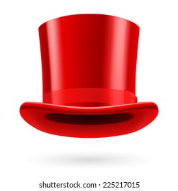 small red top hat