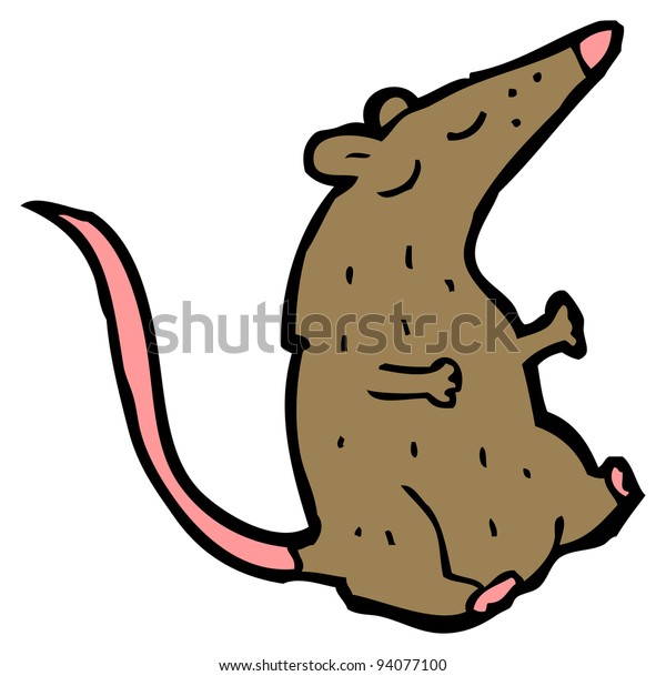 Rat Cartoon Raster Version Stock Illustration 94077100 | Shutterstock