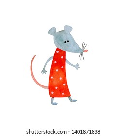 rat and boa polka dot