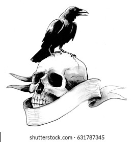 Raven And The Skull