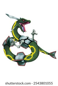 Rayquaza 384 Pokemon realistified JPG