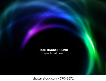 Rays background