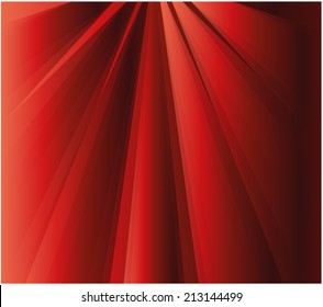 Rays effect red background