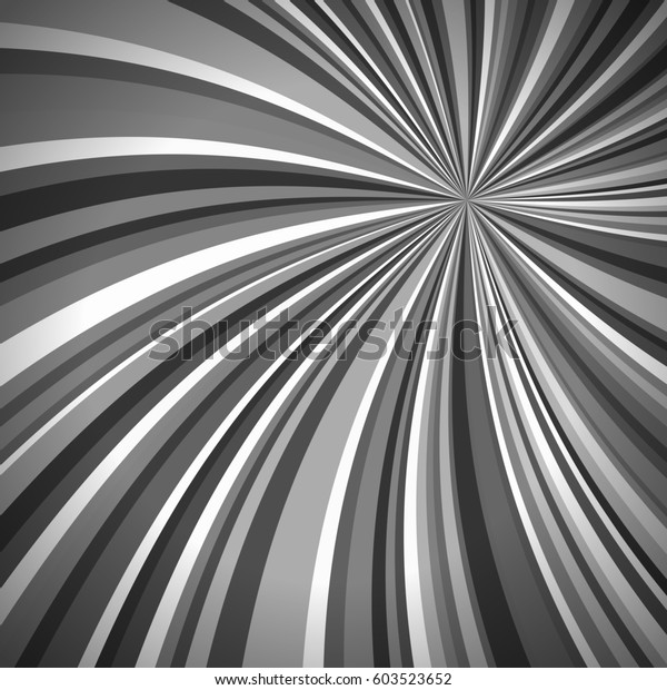 Rays Striped Pattern Black White Light Stock Illustration 603523652 ...