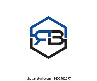 Rb Original Monogram Logo Design Stock Illustration 1405582097 ...