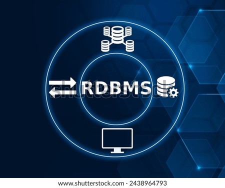 RBMS acronym, relational database management system. Software used to store, manage, query, and retrieve data stored in a relational database.