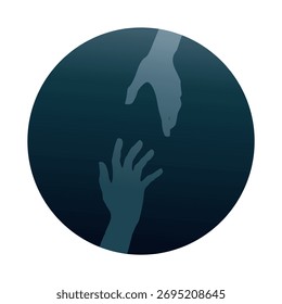 Reaching Hands A Symbol of Connection, Help, and Shared Humanity in Dark Times