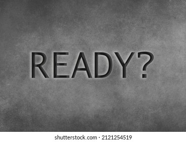 ready on a gray background. Business concept - Powered by Shutterstock