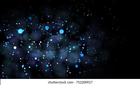 Real Backlit Dust Particles Real Lens Stock Illustration 752200927