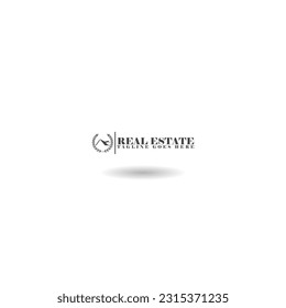 Real estate agent logo template icon with shadow - Powered by Shutterstock