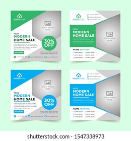 Real Estate Facebook Post Design Template