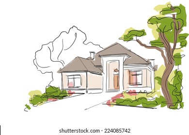 4,771 Neighborhood sketch Images, Stock Photos & Vectors | Shutterstock