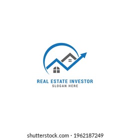 Real estate investor logo design template - Powered by Shutterstock