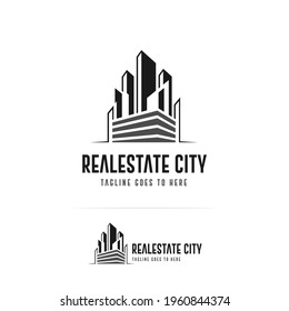 Real Estate Logo, Real Estate Icon, Real Estate Monogram, Real Estate Design Vector, Tower Icon, Construction Logo, RealEstate Logo, Property Icon, Apartment Icon