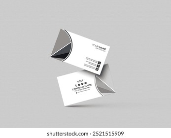 Real-Estate-Agent-Business-Card, Business Card, Print Template, Brand Identity, Visiting Card, Creative Design, Simple, Minimal, Luxury, Elegant, Stationary, Modern, Corporate, Real Estate - Powered by Shutterstock