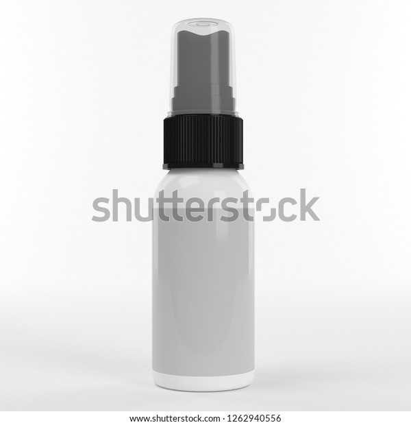 Download Realistic 3d Cosmetic Spray Bottle Mockup Stock Illustration 1262940556 PSD Mockup Templates