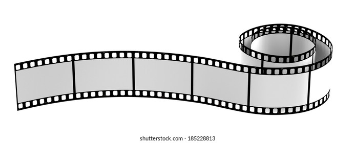 3d Illustration 3d Film Strip On Stock Illustration 1415562452 ...