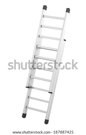 realistic 3d render of ladder