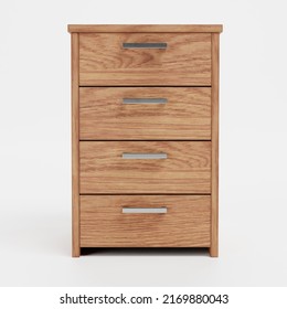 Realistic 3D Render Of Office Cabinet