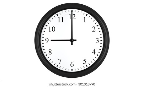 9 Oclock Images Stock Photos Vectors Shutterstock