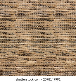 Realistic Anatolian Rug Texture Seamless Pattern Vintage Rustic Look Brown Tones